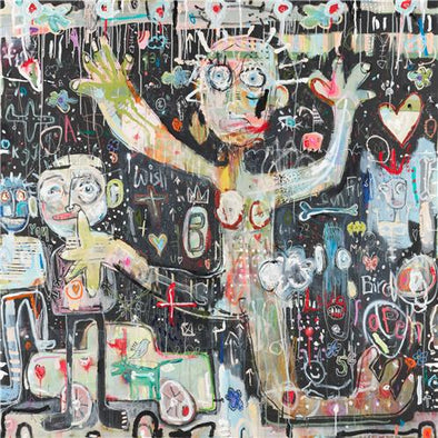Homage to Basquiat - Michael Parker - Print