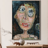 “Blackboard Face” Portrait