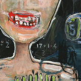 “Blackboard Face” Portrait