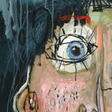 “Blackboard Face” Portrait