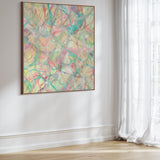 “Entwined in Pastel” Square