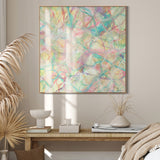 “Entwined in Pastel” Square