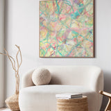 “Entwined in Pastel” Square