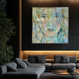 “Golden Reflections”  Square