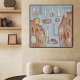“Harbour Paths & Hidden Coves” Square