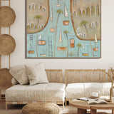 “Palm Bay Drifting" Landscape