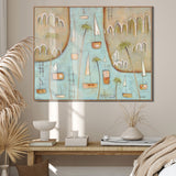 “Palm Bay Drifting" Landscape