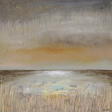 "Rainfall Over Quiet Waters"- Square