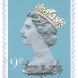 “There’s Only One Queen” Blue