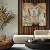 ”With Brave Wings She Flies" - Square