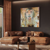 ”With Brave Wings She Flies" - Square