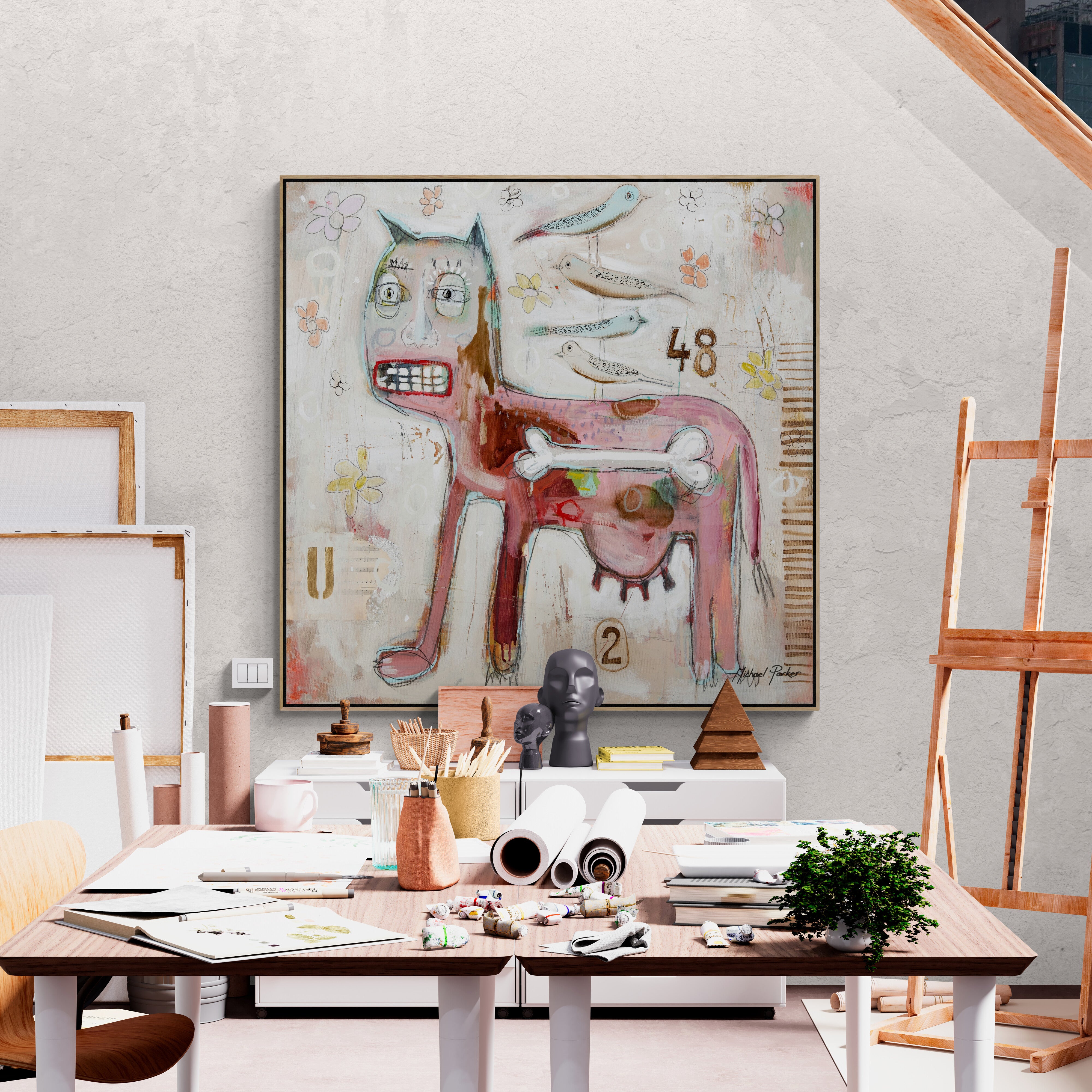 “Stranger in the Paddock” Square