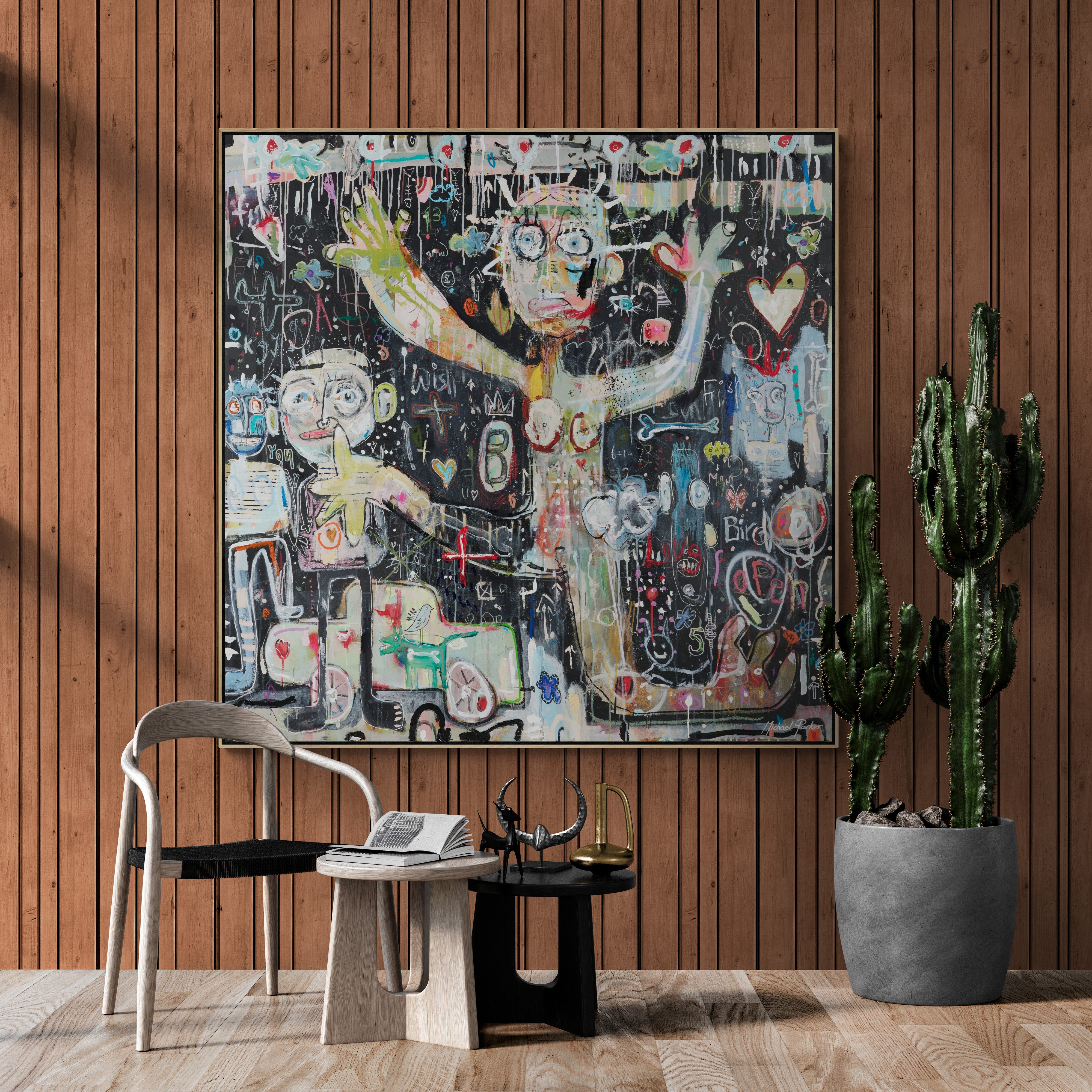 "Homage To Basquait"