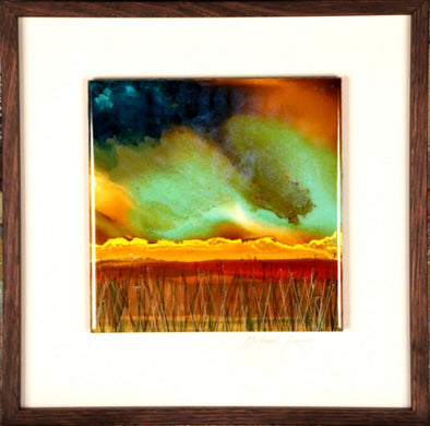 Summer Breeze 500mm x 500mm Framed