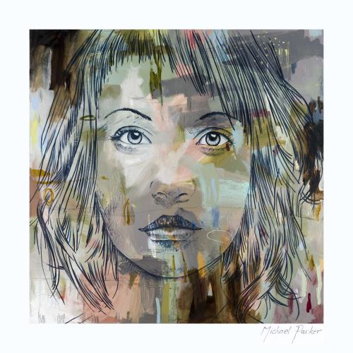 Through My Eyes - 330mm x 330mm - Open Ed. Print on Canvas - Michael Parker