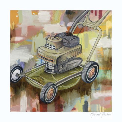 Saturday Mornings - 330mm x 330mm - Open Ed. Print on Canvas - Michael Parker