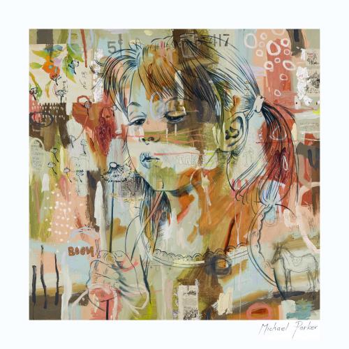 It's My Wish - 330mm x 330mm - Open Ed. Print on Canvas - Michael Parker