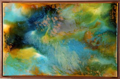 Aqua Bliss  805mm x 535mm