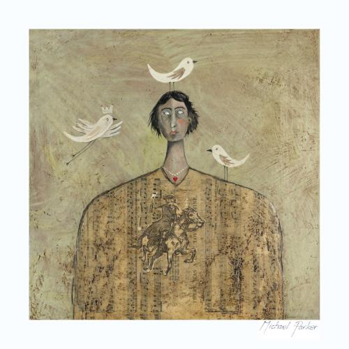 A Place to Land - 330mm x 330mm - Open Ed. Print on Canvas - Michael Parker