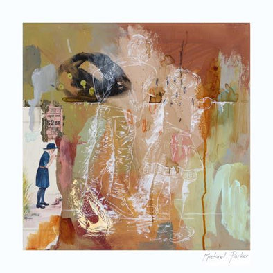 Hide and Seek - 330mm x 330mm - Open Ed. Print on Canvas - Michael Parker